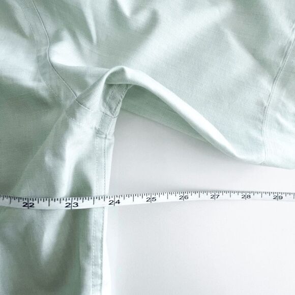 Eddie Bauer Mens Shirt Wrinkle Resistant Button Down Short Sleeve Green Large - Picture 5 of 5